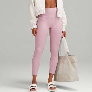 Lululemon Align High-Rise Pant 25" in rose blush